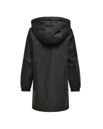 Only Kids - SALLY HOODED RAINCOAT BLACK