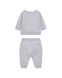 Tommy Hilfiger Kids  - ESSENTIAL SWEATSHIRT AND JOGGERS SET GREY