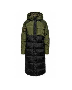 Only - BECCA LONG PUFFER ARMY