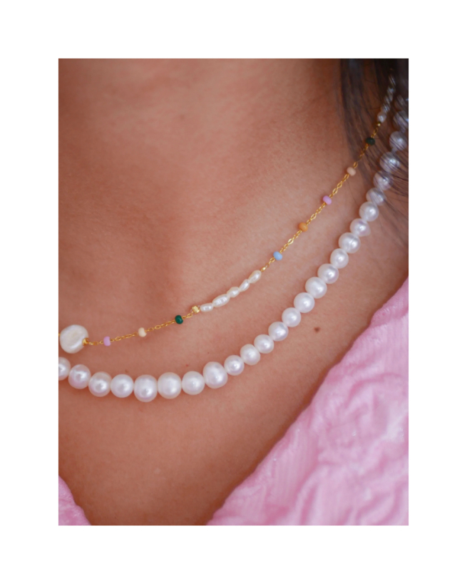 Enamel - PEARLIE NECKLACE