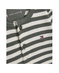 Tommy Hilfiger Kids  - LONG SLEEVE RIBBED STRIPE T-SHIRT