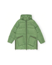 Ganni - TECH PUFFER MIDI JACKET