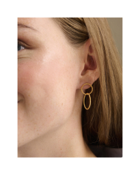 Pernille Corydon - DOUBLE TWISTED EARRINGS