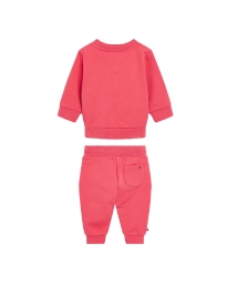 Tommy Hilfiger Kids  - ESSENTIAL SWEATSHIRT AND JOGGERS SET PINK