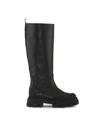 Ganni - CLEATED HIGH TURBULUAR BOOTS