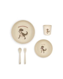 Konges Sløjd - PLA DINNER SET DANSASAURUS