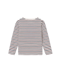 Wood Wood KIDS - KIM STRIPE SHIRT BOURDEAUX