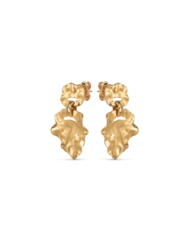 Enamel - WINDY EARRING SMALL GOLD