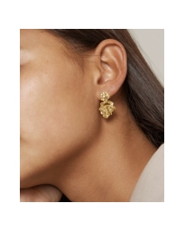 Enamel - WINDY EARRING SMALL GOLD