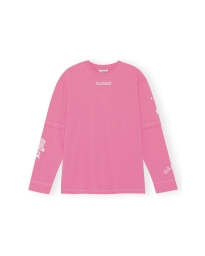 Ganni - LONG SLEEVE PINK