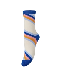 Beck Søndergaard - OBLIQUE SOCKS BLUE