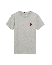 Tommy Hilfiger Kids  - TH MONOGRAM EMBROIDERY T-SHIRT