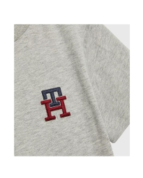 Tommy Hilfiger Kids  - TH MONOGRAM EMBROIDERY T-SHIRT