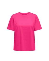 Only - BASIC T-SHIRT PINK