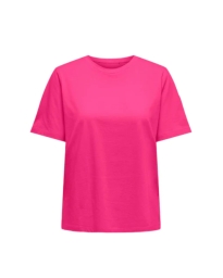 Only - BASIC T-SHIRT PINK