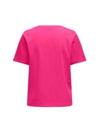 Only - BASIC T-SHIRT PINK