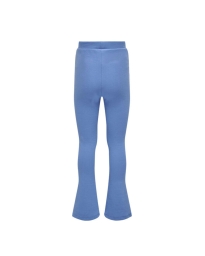 Only Kids - KOGNULAN FLARED SLIT LEGGINGS BLÅ