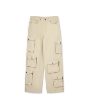 H2O FAGERHOLT - GAD CARGO BUKSER BEIGE