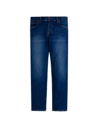 LOOSE TAPER  STRECH JEANS MØRKEBLÅ