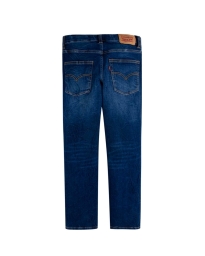 LOOSE TAPER  STRECH JEANS MØRKEBLÅ