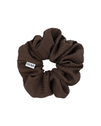 Sui Ava - EA ZIG-ZAG SCRUNCHIE CHOCOLATE