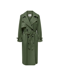Only - CHLOE TRENCHCOAT LEAF