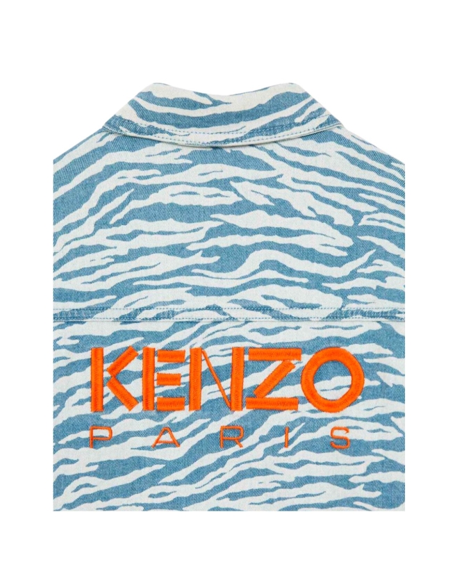 Kenzo Kids - RAINBOW DENIM JAKKE