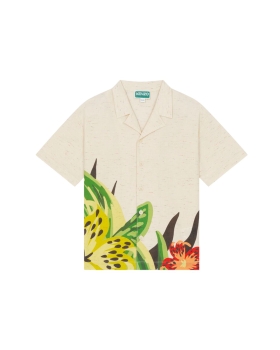 Kenzo Kids - GREENHOUSE HAWAII SKJORTE SAND