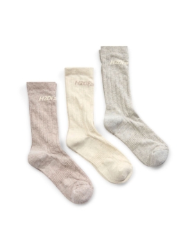 H2O FAGERHOLT - 3-PAK SUCK SOCKS BEIGE