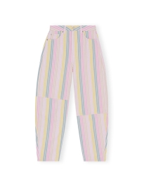 Ganni - STRIPE STARY JEANS