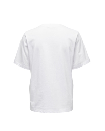 Only - BASIC T-SHIRT HVID