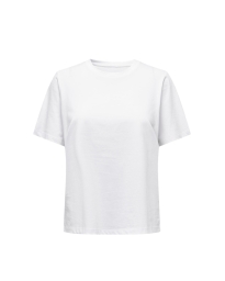 Only - BASIC T-SHIRT HVID