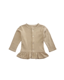 Petit by Sofie Schnoor - HULMØNSTRET CARDIGAN GRØN