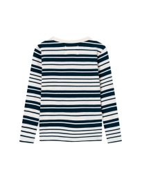 Wood Wood KIDS - KIM STRIPE BLUSE NAVY