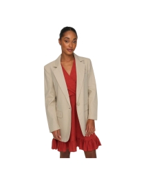 Only - OVERSIZED BLAZER BEIGE