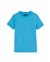 Tommy Hilfiger Kids  - ESSENTIAL ØKOLOGISK BOMULDS T-SHIRT BLÅ