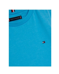 Tommy Hilfiger Kids  - ESSENTIAL ØKOLOGISK BOMULDS T-SHIRT BLÅ