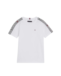 Tommy Hilfiger Kids  - LOGO T-SHIRT HVID