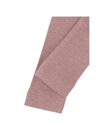 Name It - RIBSTRIKKEDE LEGGINGS MAUVE