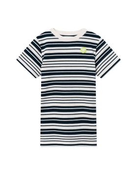 Wood Wood KIDS - ABI STRIBET KJOLE NAVY