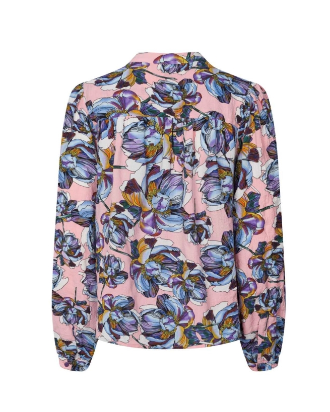 Lollys Laundry - ELIF BLOMSTRET SKJORTE