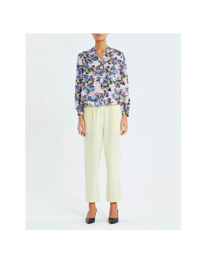 Lollys Laundry - ELIF BLOMSTRET SKJORTE