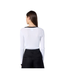 Levete Room - NONA LANGÆRMET BLUSE HVID