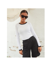 Levete Room - NONA LANGÆRMET BLUSE HVID