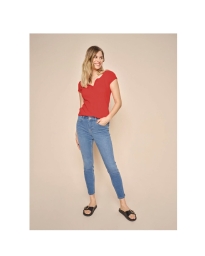 Mos Mosh - VICE CONTOUR JEANS BLÅ