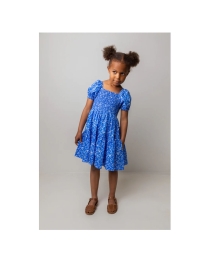 Marmar - DYMAN KJOLE HVIDE FUGLE BLÅ Marmar - DYMAN KJOLE HVIDE FUGLE BLÅ