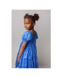 Marmar - DYMAN KJOLE HVIDE FUGLE BLÅ Marmar - DYMAN KJOLE HVIDE FUGLE BLÅ