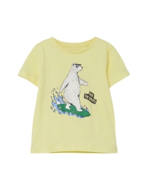 Name It - BJØRN T-SHIRT GUL