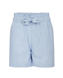 Petit by Sofie Schnoor - STRIBET SHORTS LYSEBLÅ