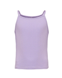Only Kids - FRAN RIBSTIRKKET TOP LILLA
